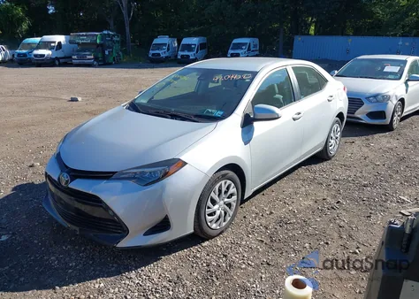 2019 Toyota Corolla Le из США, поврежденный, VIN 2T1BURHE3KC141185